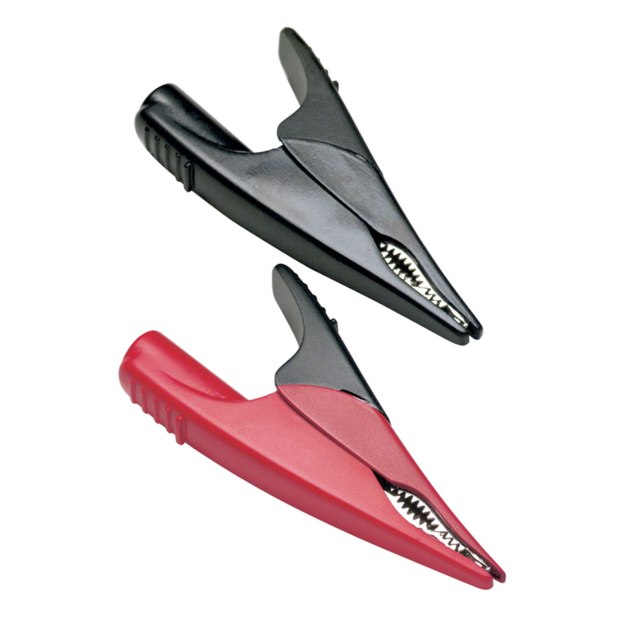 Fluke Alligator Clip SureGrip — Nickel-Plated Steel Jaws, 20mm Capacity, 10A Rating, Model# FLUAC285
